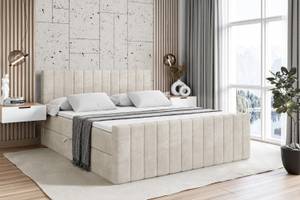 Boxspringbett EDITA-Z Beige - Breite: 140 cm - H3