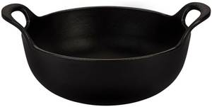 Wok-Pfanne Tradition Schwarz - Naturfaser - 2 x 8 x 24 cm