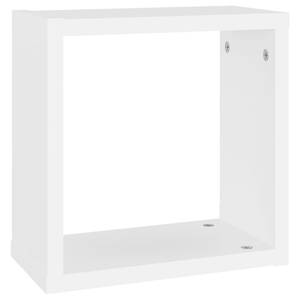 Étagère cube (lot de 6) 3016486-6 Blanc - 30 x 30 x 15 cm - Nombre de pièces dans le lot : 6