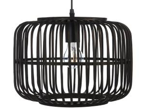 Lampe suspension MACHEKE Noir - Bambou - 32 x 24 x 32 cm