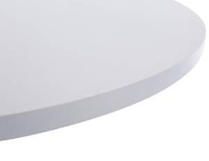 Table haute de bar rund Lot de 2 Blanc pur - Blanc