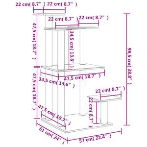 Kratzbaum 3017236 Creme