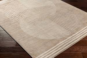 Kurzflorteppich MONTEVIDEO Beige - Braun - 160 x 215 cm