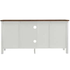 TV-Schrank M1753 Weiß - Holzwerkstoff - 61 x 40 x 120 cm