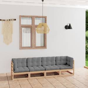 Gartensofa (4-teilig) 3009887-2 Holz