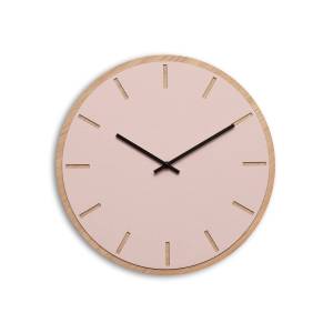 Horloge murale 32626 Noir - Rose foncé