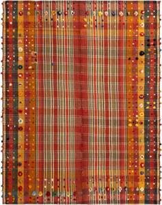 Teppich Jajim CCXIX Rot - Textil - 164 x 1 x 215 cm