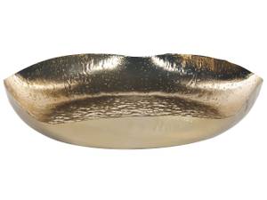 Schmuckschale UJUNG Gold - Metall - 27 x 5 x 27 cm