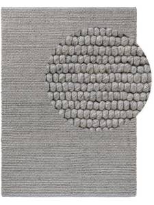 Wollteppich Beads Grau - 200 x 300 cm
