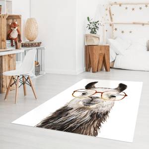 Hippes Lama mit Brille IV 120 x 160 cm