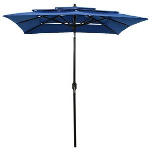 Parasol Bleu - Textile - 200 x 240 x 200 cm