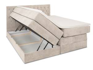 Verona Boxspringbett mit Bettkasten Beige - Breite: 200 cm