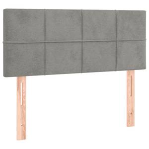 Boxspringbett 3017268-8 Hellgrau - 123 x 193 cm