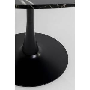 Table Schickeria Marbleprint Noir - 110 x 72 x 110 cm