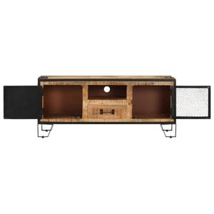 Meuble tv 328284 Métal - Bois massif - Bois/Imitation - 110 x 46 x 31 cm