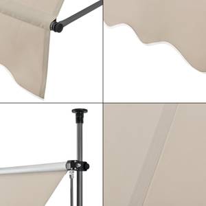 Store Banne Manuel Beige - Largeur : 200 cm