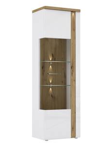 Wohnwand Talena 10 (4-teilig) mit LED Weiß - Holzwerkstoff - 330 x 196 x 54 cm