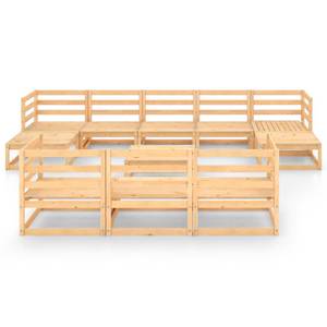 Garten-Lounge-Set (11-teilig) 3009746-1 Holz