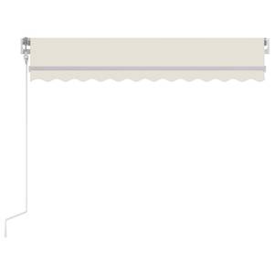 Auvent rétractable 3006542-1 Crème - 250 x 1 x 350 cm