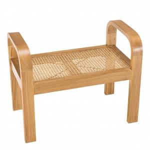 Hocker EDEN Braun - Holz teilmassiv - 38 x 54 x 67 cm