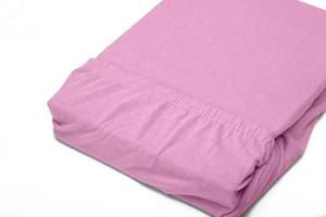 Kinder Baby Spannbettlaken 60-70x120-140 Pink - Textil - 70 x 15-23 x 140 cm