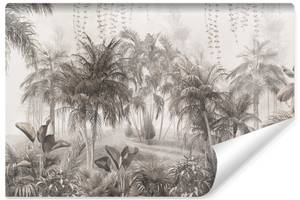 Papier Peint Jungle Plantes Tropicales 135 x 90 x 90 cm