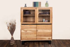 Highboard KYOTO II Beige - Massivholz - Holzart/Dekor - 118 x 16 x 45 cm