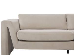 3-Sitzer Sofa MAUNU Beige - Schwarz - Taupe