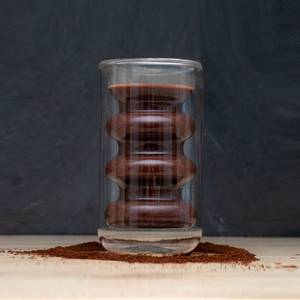 Thermo Glas Kaffee Tee TOULOUSE Höhe: 15 cm - Fassungsvermögen: 0.26 L