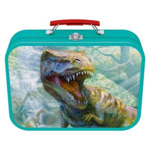 Puzzle   Dinosaurier Metallbox Papier - 21 x 7 x 28 cm