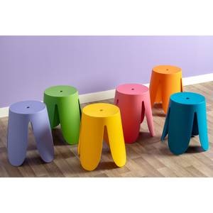 Pouf Stool Ravish Orange