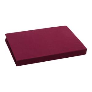 drap-housse jersey SUPER-STRETCH Bordeaux - Largeur : 140 cm