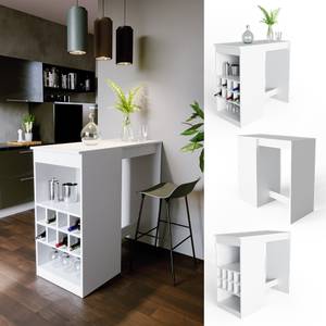 Table de bar Ross 30470 Blanc