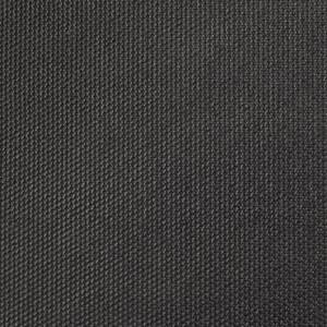 Paillasson coco en noir Noir - Blanc - Fibres naturelles - Matière plastique - 60 x 2 x 40 cm