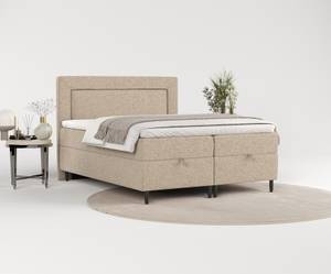 Boxspringbett Nea Beige - Breite: 160 cm