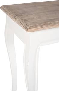 Table console Balto Marron - Blanc - Bois manufacturé - 120 x 80 x 40 cm