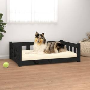 Hundebett 3014059 Schwarz - 96 x 66 cm