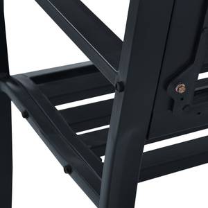 Banc de jardin 3005095-1 Noir - Métal - 125 x 77 x 53 cm