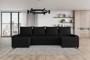 Ecksofa TUSCANY-U Schwarz