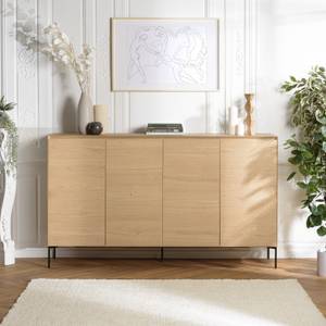 Buffet MAXENDRE Beige - Holz teilmassiv - 45 x 108 x 186 cm