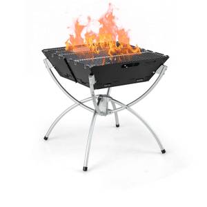 Campinggrill ZB33625PW Schwarz - Metall - 45 x 49 x 45 cm