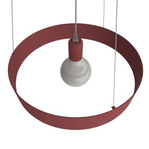 Suspension Halo Rouge - 40 x 40 cm