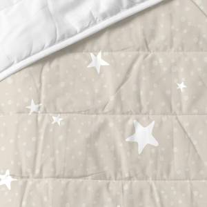 Little star Couvre-lit 180x260 cm Beige Beige - Textile - 4 x 180 x 260 cm