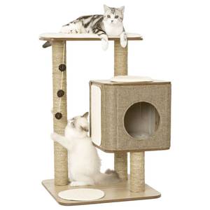 Cabane pour chat 3018291 Marron