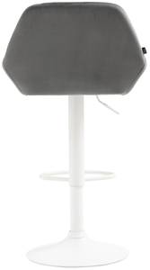 Tabouret de bar Braga Lot de 2 Gris