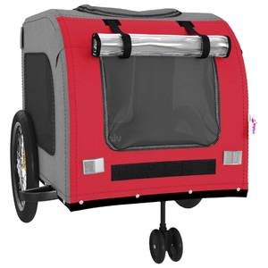 Remorque vélo pour chien 3028770-2 Rouge - 134 x 73 x 68 cm