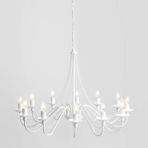 Lustre ROSABELLA Blanc - Nb d'ampoules : 12