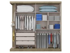 Kleiderschrank ADALRIK Beige