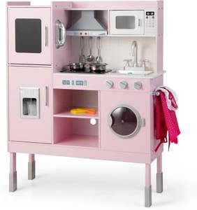 Koch Spielset für Kinder Pink - Holzwerkstoff - 29 x 103 x 83 cm