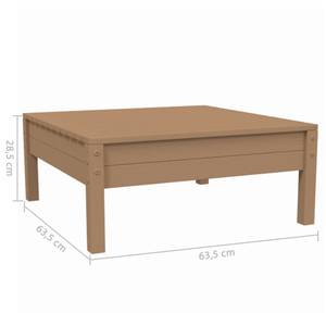 Garten-Lounge-Set (3-teilig) 3012138-3 Pinie Honig Dekor